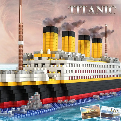 Jeu de construction - jeux de constructions - jeu construction - jeux constructions - bateau Titanic